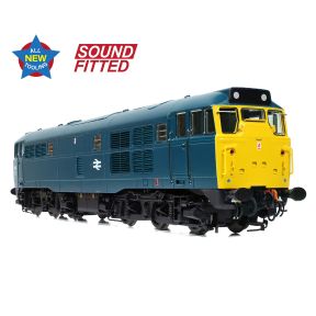 Bachmann 35-805SF OO Gauge Class 31 31123 BR Blue DCC Sound Fitted
