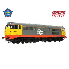 Bachmann 35-821ASF OO Gauge Class 31 31149 BR Railfreight Red Stripe DCC Sound Fitted