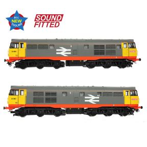 Bachmann 35-821SF OO Gauge Class 31 31180 BR Railfreight Red Stripe DCC Sound Fitted