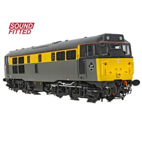 Bachmann 35-822SF OO Gauge Class 31 31188 BR Engineers Grey & Yellow DCC Sound Fitted