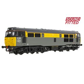 Bachmann 35-822SF OO Gauge Class 31 31188 BR Engineers Grey & Yellow DCC Sound Fitted
