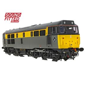 Bachmann 35-822SFX OO Gauge Class 31 31188 BR Engineers Grey & Yellow DCC Sound Fitted Deluxe