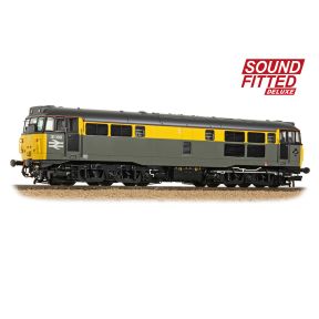 Bachmann 35-822SFX OO Gauge Class 31 31188 BR Engineers Grey & Yellow DCC Sound Fitted Deluxe
