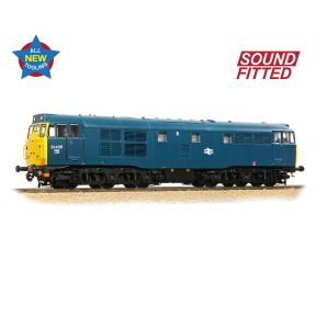 Bachmann 35-825SF OO Gauge Class 31 31435 BR Blue DCC Sound Fitted