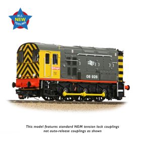 Bachmann 35-906 OO Gauge Class 08 Shunter 08928 BR Railfreight Red Stripe