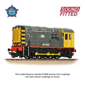 Bachmann 35-906SF OO Gauge Class 08 Shunter 08928 BR Railfreight Red Stripe DCC Sound Fitted