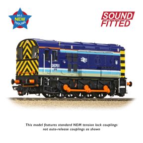 Bachmann 35-910SF OO Gauge Class 08 Shunter 08761 BR Provincial DCC Sound Fitted