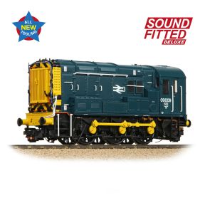 Bachmann 35-921SFX OO Gauge Class 09 Shunter 09009 BR Blue DCC Sound Fitted Deluxe