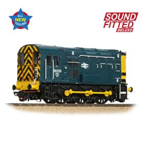 Bachmann 35-921SFX OO Gauge Class 09 Shunter 09009 BR Blue DCC Sound Fitted Deluxe