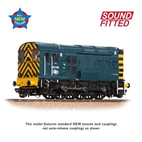 Bachmann 35-925SF OO Gauge Class 08 Shunter 08329 BR Blue DCC Sound Fitted