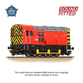 Bachmann 35-930SF OO Gauge Class 09 Shunter 09106 DB Red Unbranded DCC Sound Fitted