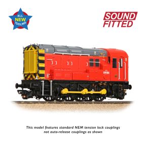 Bachmann 35-930SF OO Gauge Class 09 Shunter 09106 DB Red Unbranded DCC Sound Fitted