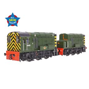 Bachmann 35-945 OO Gauge Class 13 Shunter D4502 BR Green With Wasp Stripes