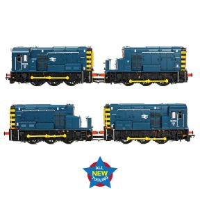 Bachmann 35-946 OO Gauge Class 13 Shunter 13003 BR Blue