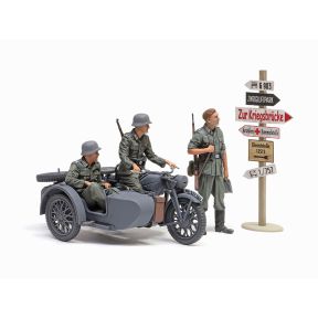 Tamiya 35384 German KS600 Motorbike And Sidecar Plastic Kit