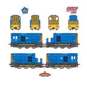 Bachmann 35-46SFX OO Gauge Class 13 13003 BR Blue DCC Sound Fitted Deluxe