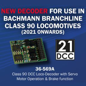 Bachmann 36-569A 21 Pin DCC Decoder For Bachmann Class 90