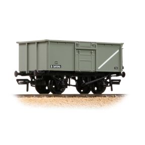 Bachmann 37-265 OO Gauge Triple Pack BR 16 Ton Steel Mineral Top Flap Doors BR Grey With Loads B569323, B569346, B569398