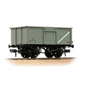 Bachmann 37-265 OO Gauge Triple Pack BR 16 Ton Steel Mineral Top Flap Doors BR Grey With Loads B569323, B569346, B569398