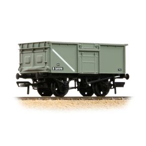 Bachmann 37-265 OO Gauge Triple Pack BR 16 Ton Steel Mineral Top Flap Doors BR Grey With Loads B569323, B569346, B569398