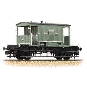 Bachmann 37-528E OO Gauge BR 20 Ton Brake Van BR Grey  B950903