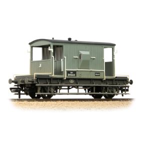 Bachmann 37-528F OO Gauge BR 20 Ton Brake Van BR Grey Weathered B951105