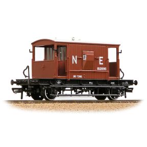 Bachmann 37-529C OO Gauge LNER 20 Ton Brake Van LNER Bauxite 182895