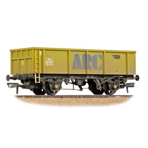 Bachmann 37-552E OO Gauge POA Mineral Wagon ARC/Tiger Yellow TRL5314 Weathered