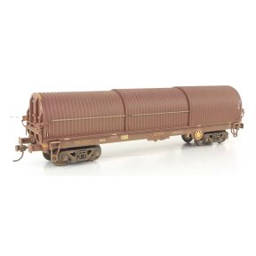 Bachmann 37-628B OO Gauge BRA Steel Strip Wagon EWS Weathered