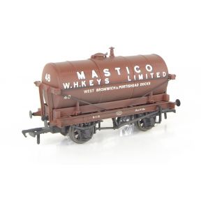 Bachmann 37-659Y-SH OO Gauge 14 Ton Tank Wagon Mastico No.48 Weathered