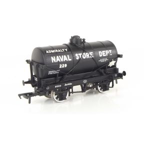 Bachmann 37-675K-SH OO Gauge 14 Ton Tank Wagon Admiralty Naval Store Dept.