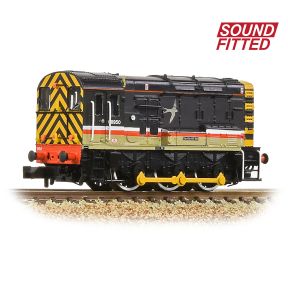 Graham Farish 371-005ASF N Gauge Class 08 08950 'Neville Hill 1st' BR InterCity Swallow DCC Sound Fitted
