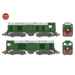 Graham Farish 371-030A N Gauge Class 20 D8032 BR Green Disc Headcode & Tablet Catcher