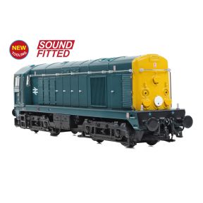 Graham Farish 371-032CSF N Gauge Class 20 20098 BR Blue Disc Headcode & Tablet Catcher Recess DCC Sound Fitted