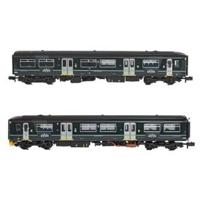 Bachmann 371-337  N Gauge Class 150/2 2 Car DMU 150232 GWR Green FirstGroup
