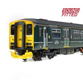 Graham Farish 371-337SF  N Gauge Class 150/2 2 Car DMU 150232 GWR Green FirstGroup DCC Sound Fitted