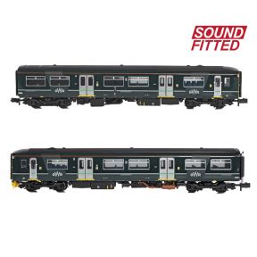 Graham Farish 371-337SF  N Gauge Class 150/2 2 Car DMU 150232 GWR Green FirstGroup DCC Sound Fitted