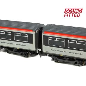 Bachmann 371-339SF  N Gauge Class 150/2 2 Car DMU 150213 Transport for Wales DCC Sound Fitted