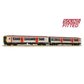 Bachmann 371-339SF  N Gauge Class 150/2 2 Car DMU 150213 Transport for Wales DCC Sound Fitted