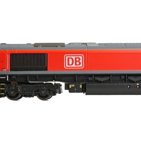 Graham Farish 371-383B N Gauge Class 66 66124 DB Cargo Red