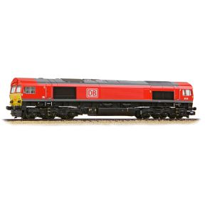 Graham Farish 371-383B N Gauge Class 66 66124 DB Cargo Red