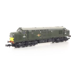 Graham Farish 371-453A-SH N Gauge Class 37 D6890 BR Green Small Yellow Panels Centre Headcode DCC Sound Fitted