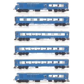 Graham Farish 371-740-SH N Gauge Midland Pullman Nanking Blue 6 Car Set
