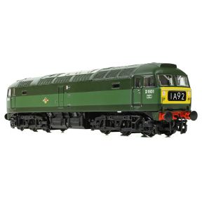 Graham Farish 371-825E N Gauge Class 47 D1601 BR Green Small Yellow Panels