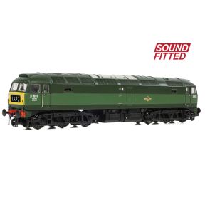 Graham Farish 371-825ESF N Gauge Class 47 D1601 BR Green Small Yellow Panels DCC Sound Fitted
