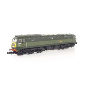 Graham Farish 371-825ESF-SH N Gauge Class 47 D1601 BR Green Small Yellow Panels DCC Sound Fitted
