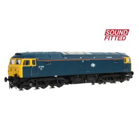 Graham Farish 371-829BSF N Gauge Class 47 47556 BR Blue DCC Sound Fitted