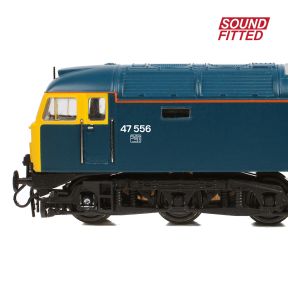 Graham Farish 371-829BSF N Gauge Class 47 47556 BR Blue DCC Sound Fitted