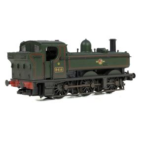Graham Farish 371-987B N Gauge GW 64XX Pannier Tank 6416 BR Lined Green Late Crest Weathered