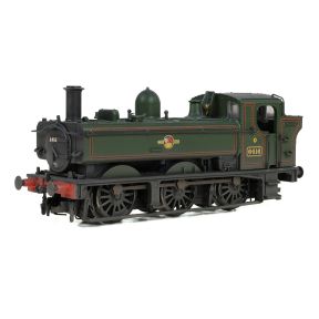 Graham Farish 371-987B N Gauge GW 64XX Pannier Tank 6416 BR Lined Green Late Crest Weathered